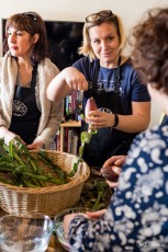 Foto dal workshop dedicato alla primavera in cucina del 18 Marzo 2017