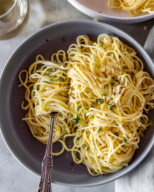 Tagliolini al limone