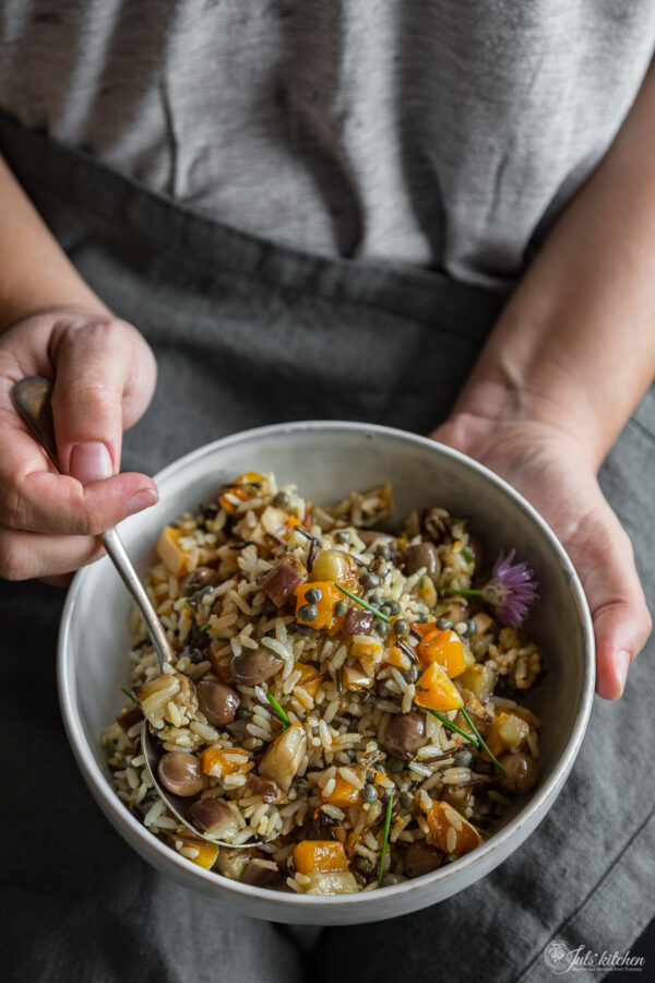 Insalata di riso integrale