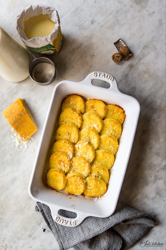 Gnocchi alla Romana, Roman-style Semolina Gnocchi