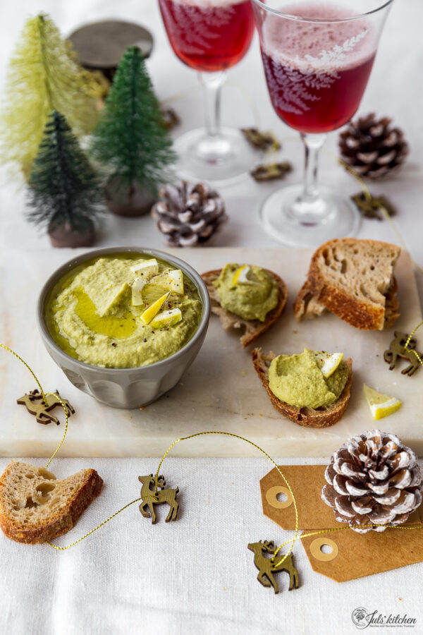 Paté di olive verdi e carciofi