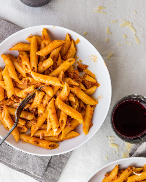 Penne strascicate