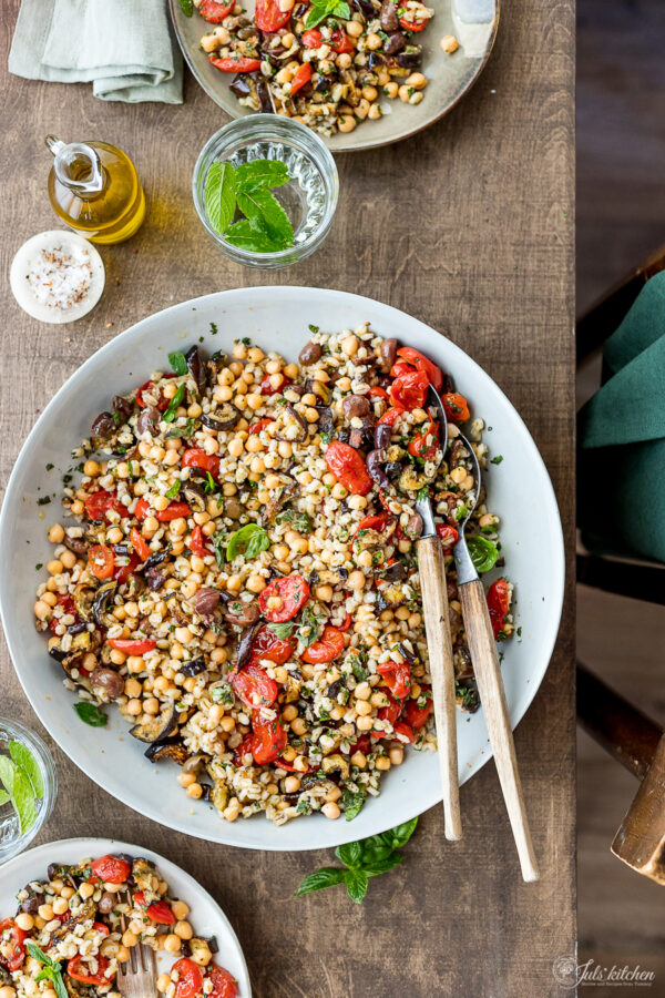 Insalata di ceci estiva