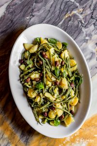 Insalata di patate e fagiolini
