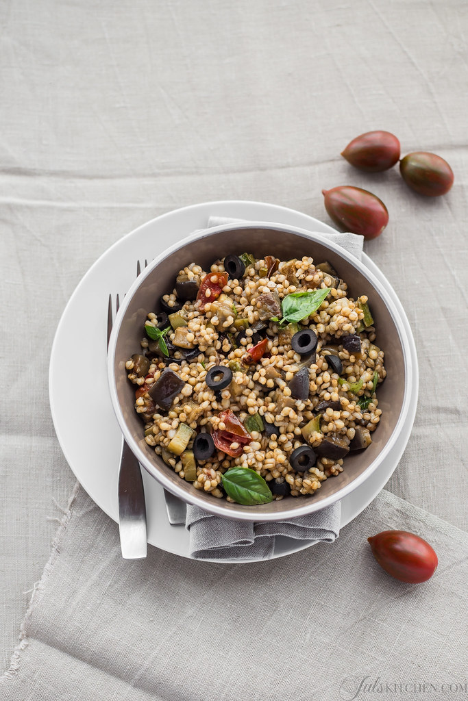 Insalata di orzo integrale